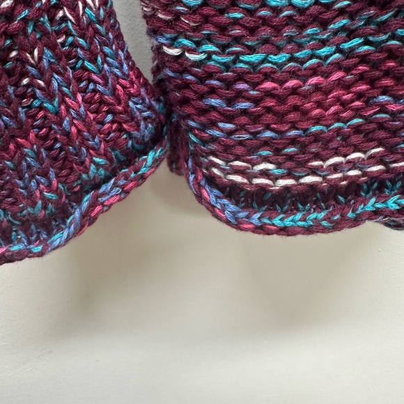 Eddie Bauer Women’s New Long Sleeve Pull Over Sweater Hoodie Sz M Dark Berry $90 - Picture 7 of 10